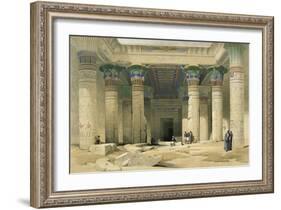 Grand Portico of the Temple of Philae, Nubia-David Roberts-Framed Giclee Print