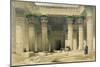 Grand Portico of the Temple of Philae, Nubia-David Roberts-Mounted Giclee Print