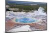 Grand Prismatic Geyser, Midway Geyser Basin, Yellowstone NP, WYoming-Howie Garber-Mounted Photographic Print