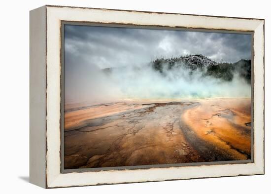 Grand Prismatic Spring in Yellowstone-Philip Bird-Framed Premier Image Canvas