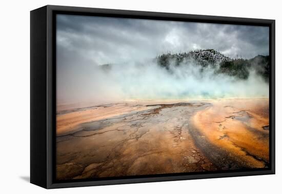 Grand Prismatic Spring in Yellowstone-Philip Bird-Framed Premier Image Canvas