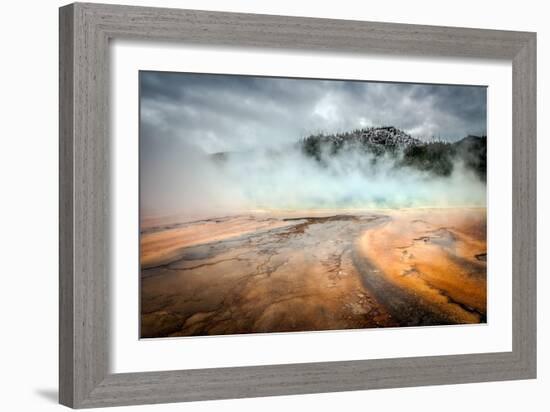 Grand Prismatic Spring in Yellowstone-Philip Bird-Framed Photographic Print