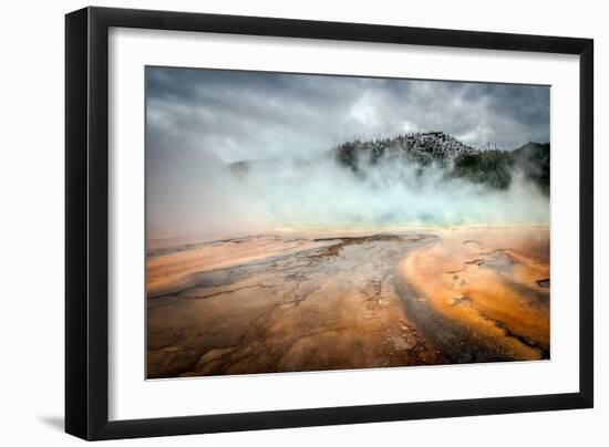 Grand Prismatic Spring in Yellowstone-Philip Bird-Framed Photographic Print