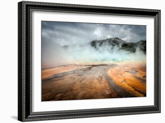 Grand Prismatic Spring in Yellowstone-Philip Bird-Framed Photographic Print