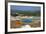 Grand Prismatic Spring, Midway Geyser Basin, Yellowstone Nat'l Park, UNESCO Site, Wyoming, USA-Peter Barritt-Framed Photographic Print