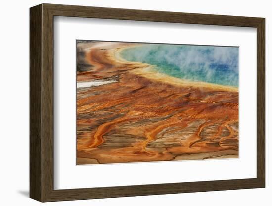 Grand Prismatic Spring, Midway Geyser Basin, Yellowstone National Park, Montana, Wyoming-Adam Jones-Framed Photographic Print