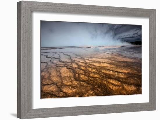 Grand Prismatic Spring - Midway Geyser Basin-David Osborn-Framed Photographic Print