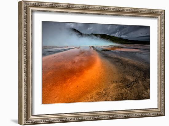 Grand Prismatic Spring - Midway Geyser Basin-David Osborn-Framed Photographic Print