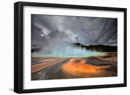 Grand Prismatic Spring - Midway Geyser Basin-David Osborn-Framed Photographic Print