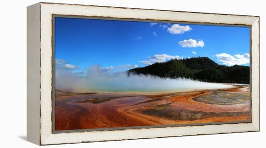 Grand Prismatic Spring, the Usa, and the Third Largest-Niall Ferguson-Framed Premier Image Canvas