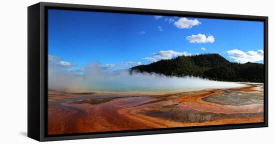 Grand Prismatic Spring, the Usa, and the Third Largest-Niall Ferguson-Framed Premier Image Canvas