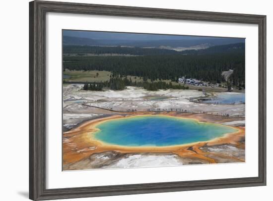 Grand Prismatic Spring-Richard Maschmeyer-Framed Photographic Print