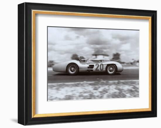 Grand Prix de L'A.C.F at Reims, 1954-Alan Smith-Framed Art Print