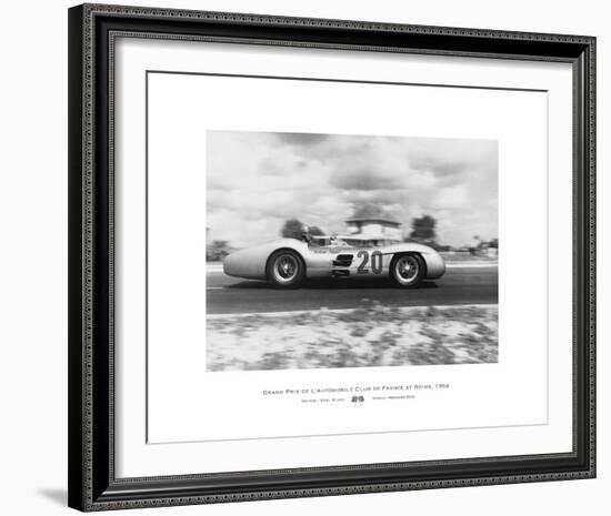 Grand Prix de L'A.C.F at Reims, 1954-Alan Smith-Framed Giclee Print