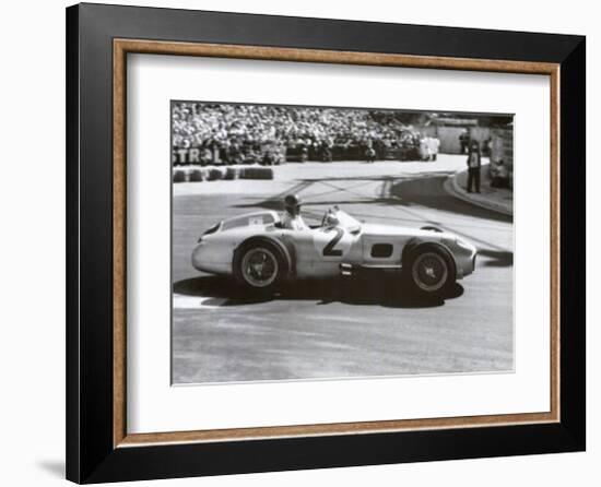 Grand Prix de Monaco, 1955-Alan Smith-Framed Art Print