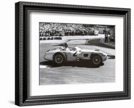 Grand Prix de Monaco, 1955-Alan Smith-Framed Art Print