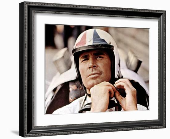 Grand Prix, James Garner, 1966-null-Framed Photo