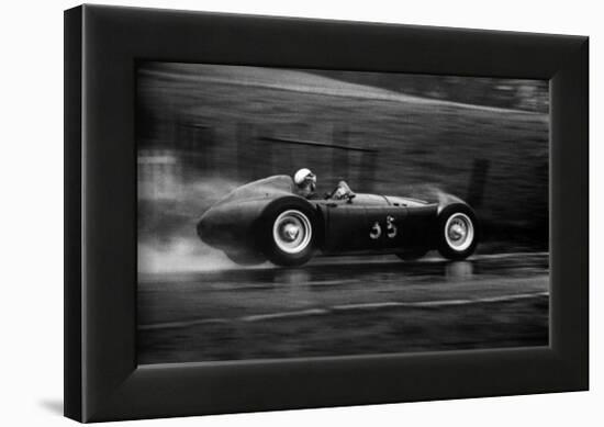Grand Prix of Belgium 1955-Jesse Alexander-Framed Art Print