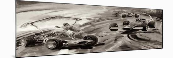 Grand Prix Problems-Graham Coton-Mounted Giclee Print
