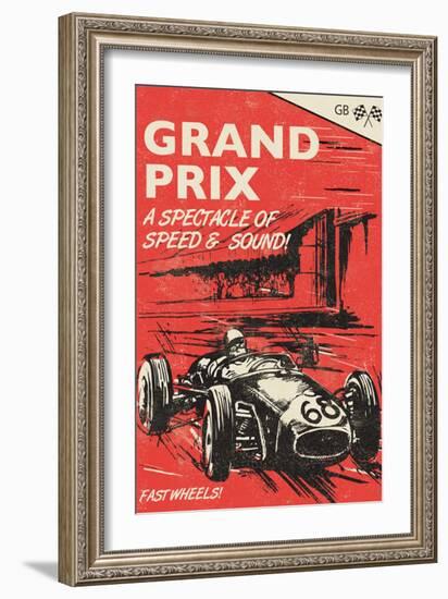 Grand Prix-Rocket 68-Framed Giclee Print