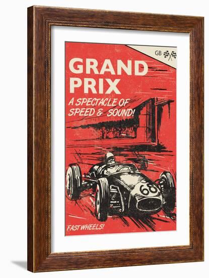 Grand Prix-Rocket 68-Framed Giclee Print