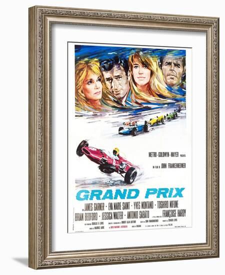 GRAND PRIX-null-Framed Art Print