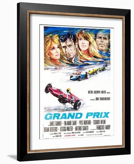 GRAND PRIX-null-Framed Art Print