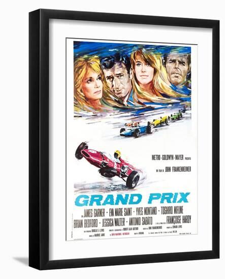 GRAND PRIX-null-Framed Art Print