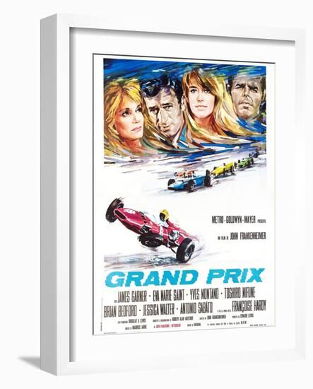 GRAND PRIX-null-Framed Art Print