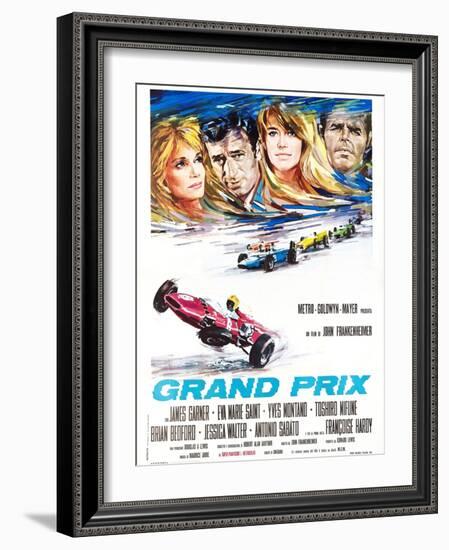 GRAND PRIX-null-Framed Art Print