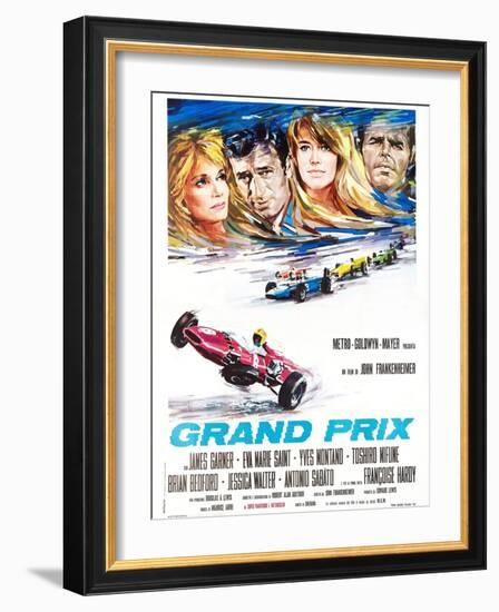 GRAND PRIX-null-Framed Art Print