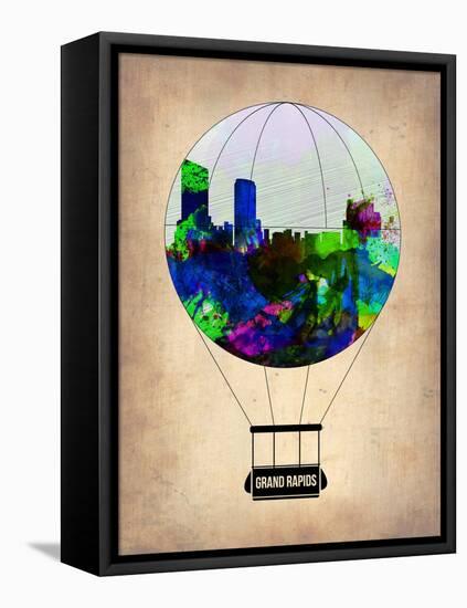Grand Rapids Air Balloon-NaxArt-Framed Stretched Canvas