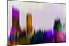 Grand Rapids Downtown Skyline-NaxArt-Mounted Art Print