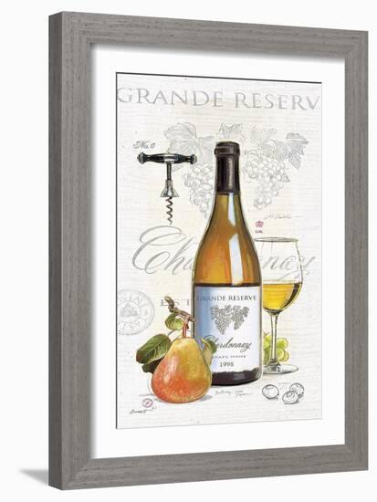 Grand Reserve Chardonnay Entoca-Chad Barrett-Framed Art Print