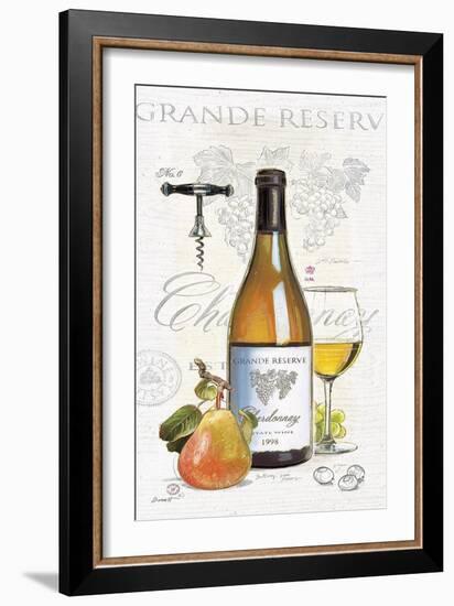 Grand Reserve Chardonnay Entoca-Chad Barrett-Framed Art Print