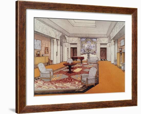 Grand-Salon Ambassade De France-null-Framed Giclee Print