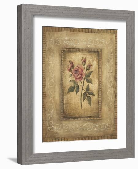 Grand Savin Rose-Kimberly Poloson-Framed Art Print