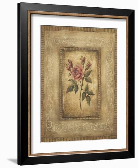 Grand Savin Rose-Kimberly Poloson-Framed Art Print