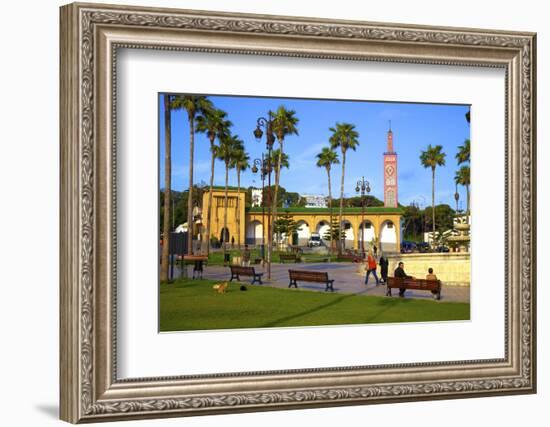 Grand Socco, Tangier, Morocco, North Africa, Africa-Neil Farrin-Framed Photographic Print