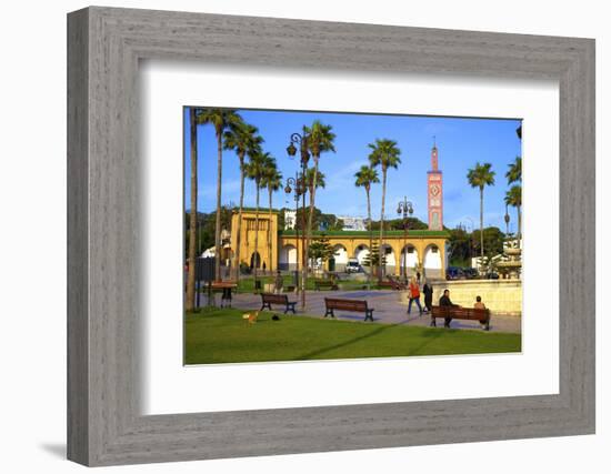 Grand Socco, Tangier, Morocco, North Africa, Africa-Neil Farrin-Framed Photographic Print