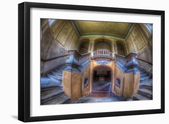 Grand Stairway Interior-Nathan Wright-Framed Photographic Print