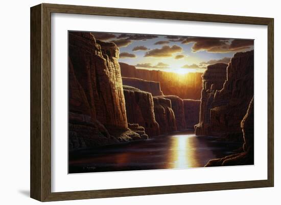 Grand Sunrise-R.W. Hedge-Framed Giclee Print