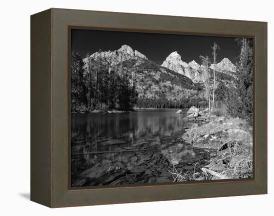 Grand Teton 01-Gordon Semmens-Framed Premier Image Canvas