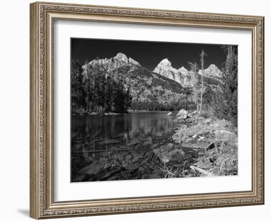 Grand Teton 01-Gordon Semmens-Framed Photographic Print