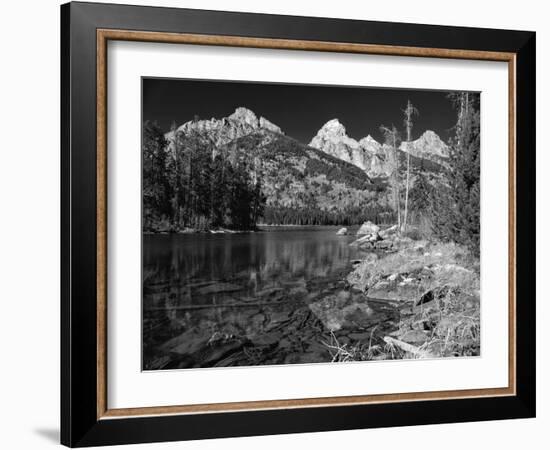 Grand Teton 01-Gordon Semmens-Framed Photographic Print