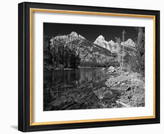 Grand Teton 01-Gordon Semmens-Framed Photographic Print