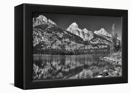 Grand Teton 03-Gordon Semmens-Framed Premier Image Canvas