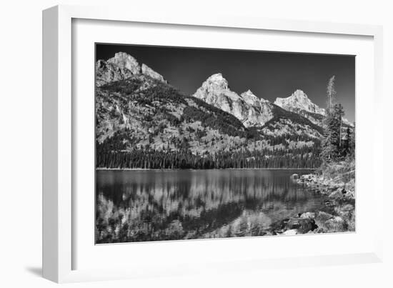 Grand Teton 03-Gordon Semmens-Framed Photographic Print