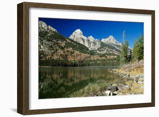 Grand Teton 03-Gordon Semmens-Framed Photographic Print