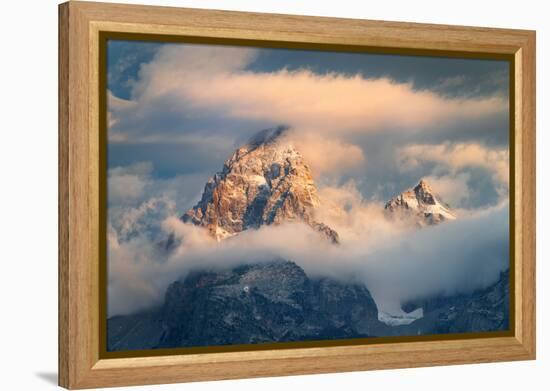Grand Teton Clouds Color-Alan Majchrowicz-Framed Premier Image Canvas